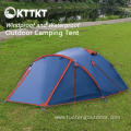 3.2kg blue camping trekking double tent Wind Resistant